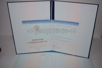 Диплом о Высшем Образовании 2018г СпецБланк в Вологде